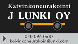 Kaivinkoneurakointi J Lunki Oy logo